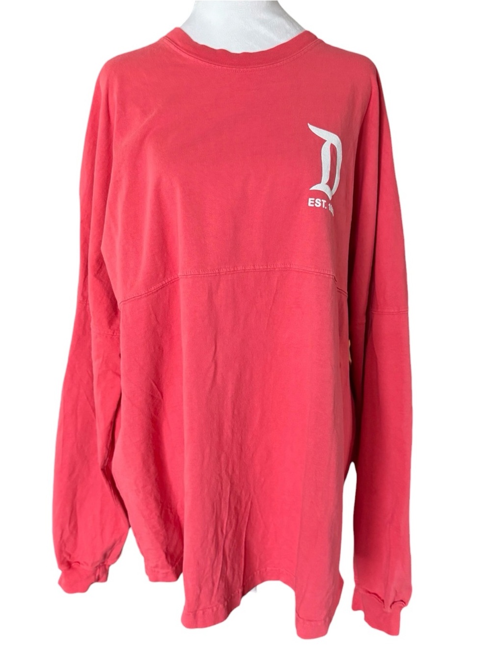 Disneyland Resort Spirit Jersey Coral Red XXL Disney D Logo - Picture 3 of 11